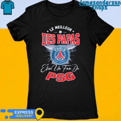 Official Le Meilleur Des Papas Paris Saint-Germain Fan Women's t-shirt