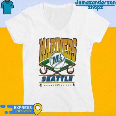 Official Seattle Mariners Play Ball V-Neck