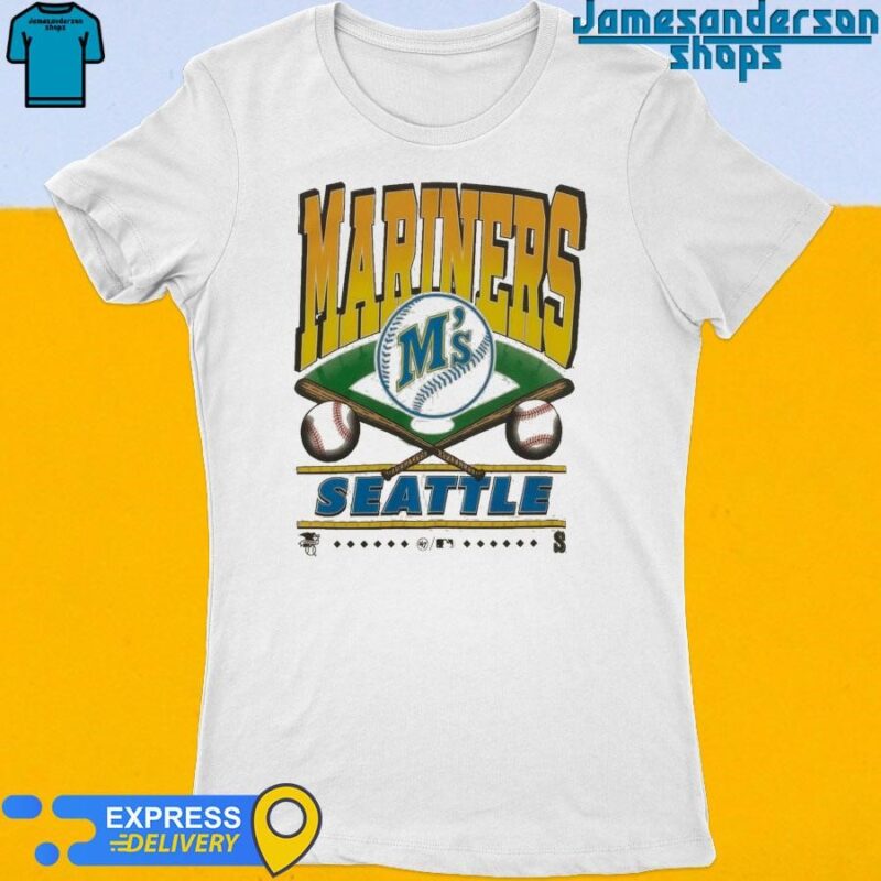 Official Seattle Mariners Play Ball Women's t-shirt