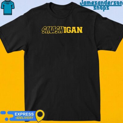 Official Swanky Wolverine SMASHigan shirt