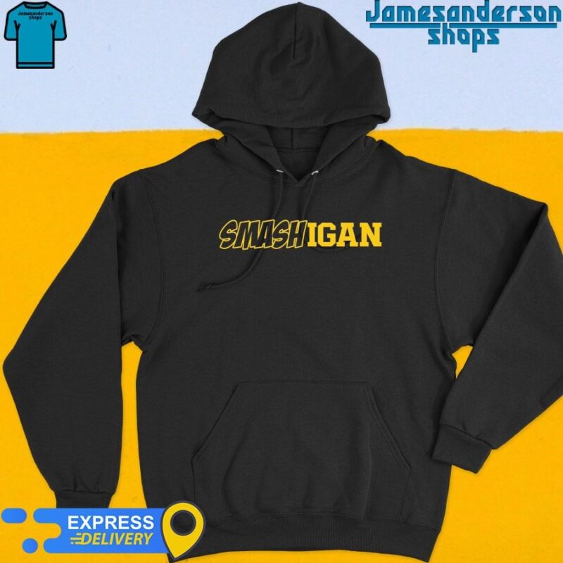 Official Swanky Wolverine SMASHigan Hoodie