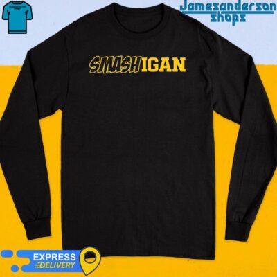 Official Swanky Wolverine SMASHigan Long Sleeve