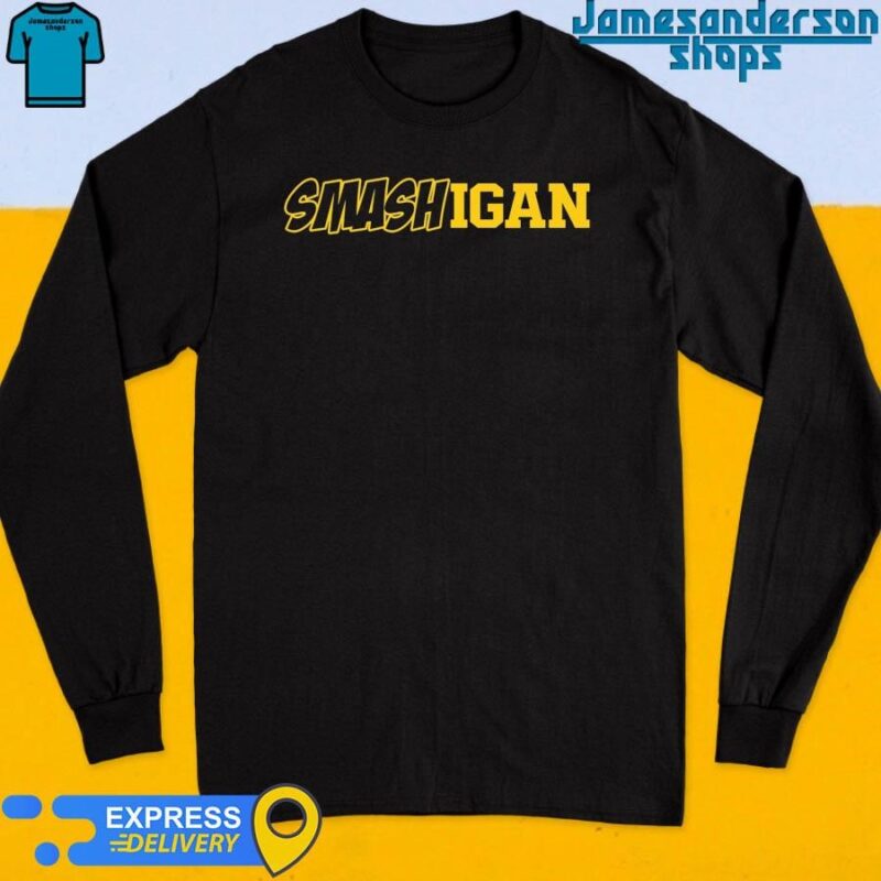 Official Swanky Wolverine SMASHigan Long Sleeve