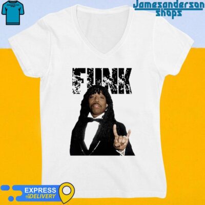 Official New Rick James Below The Funk V-Neck