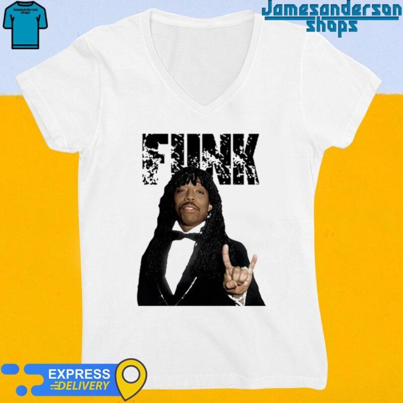 Official New Rick James Below The Funk V-Neck