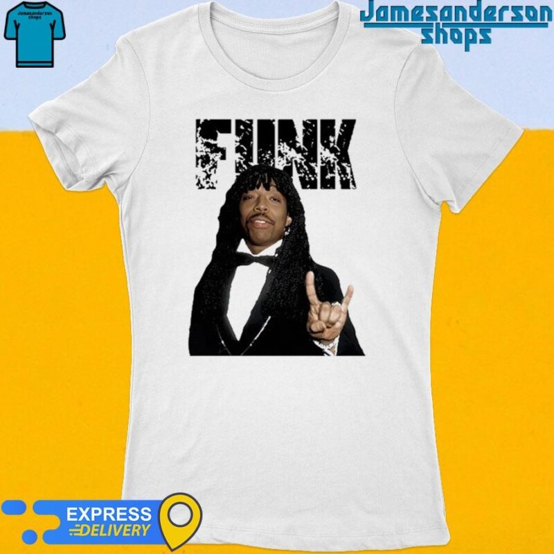 Official New Rick James Below The Funk Women's t-shirt