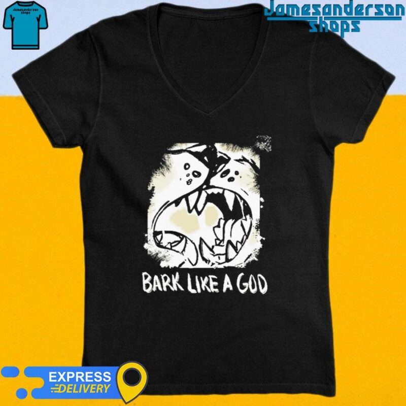 The Shy Wolf Bark Like A God V-Neck
