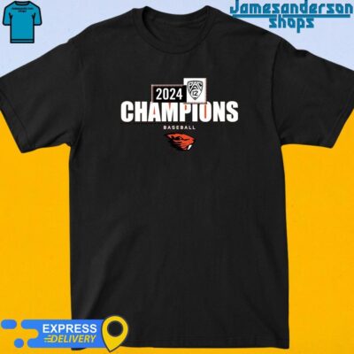 Oregon State Beavers 2024 Pac-12 Baseball Regular Season Champions shirt