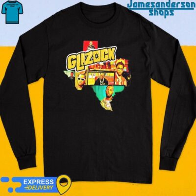 Official Key-Glock Texas X Glizzzock Long Sleeve