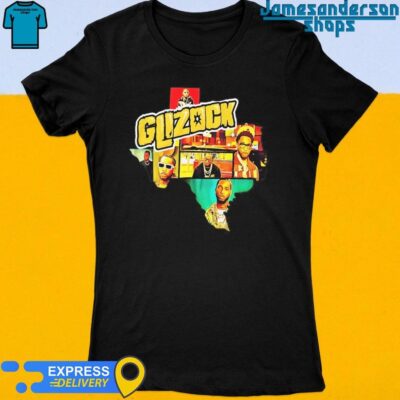 Official Key-Glock Texas X Glizzzock Women's t-shirt