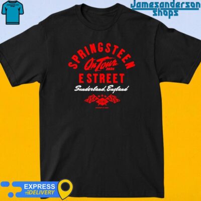 Official Springsteen & The E-Street Band Sunderland 2024 shirt