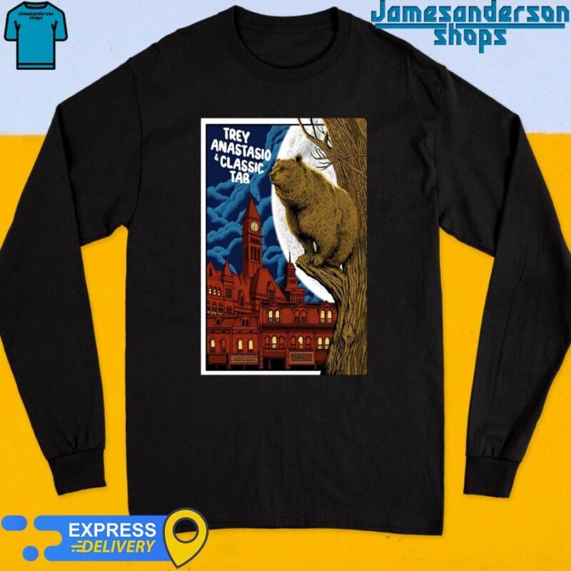 Official Trey Anastasio May 18 2024 History Toronto ON Poster Long Sleeve