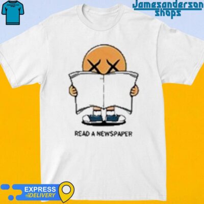 Official Read A Newspaper shirt