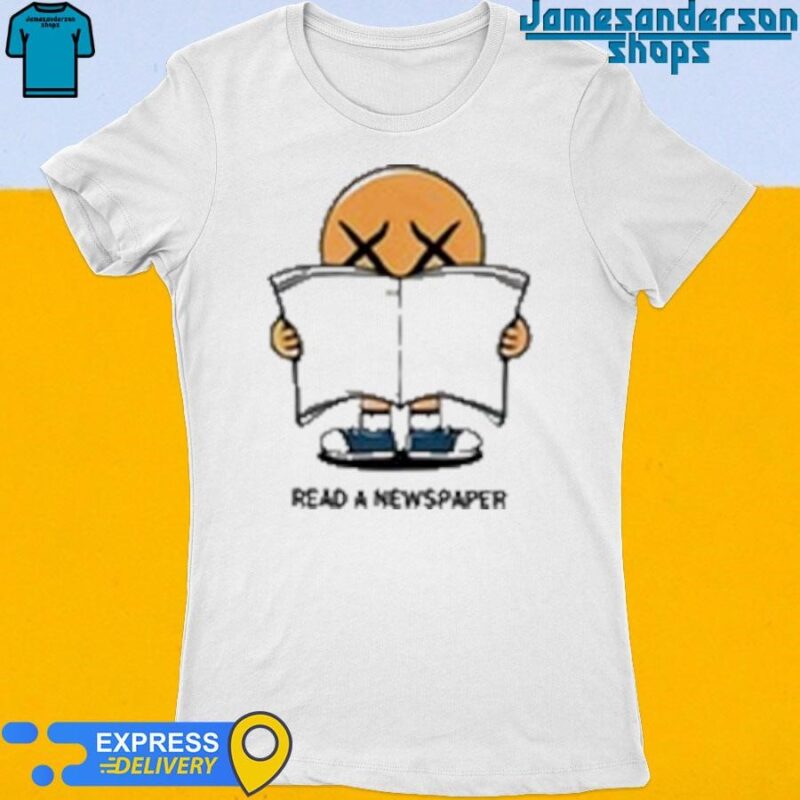 Official Read A Newspaper Women's t-shirt