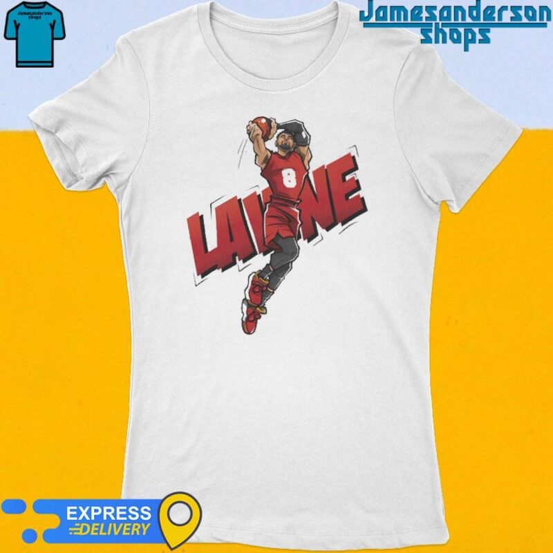 Official Zach LaVine Chicago Bulls Caricature Women's t-shirt