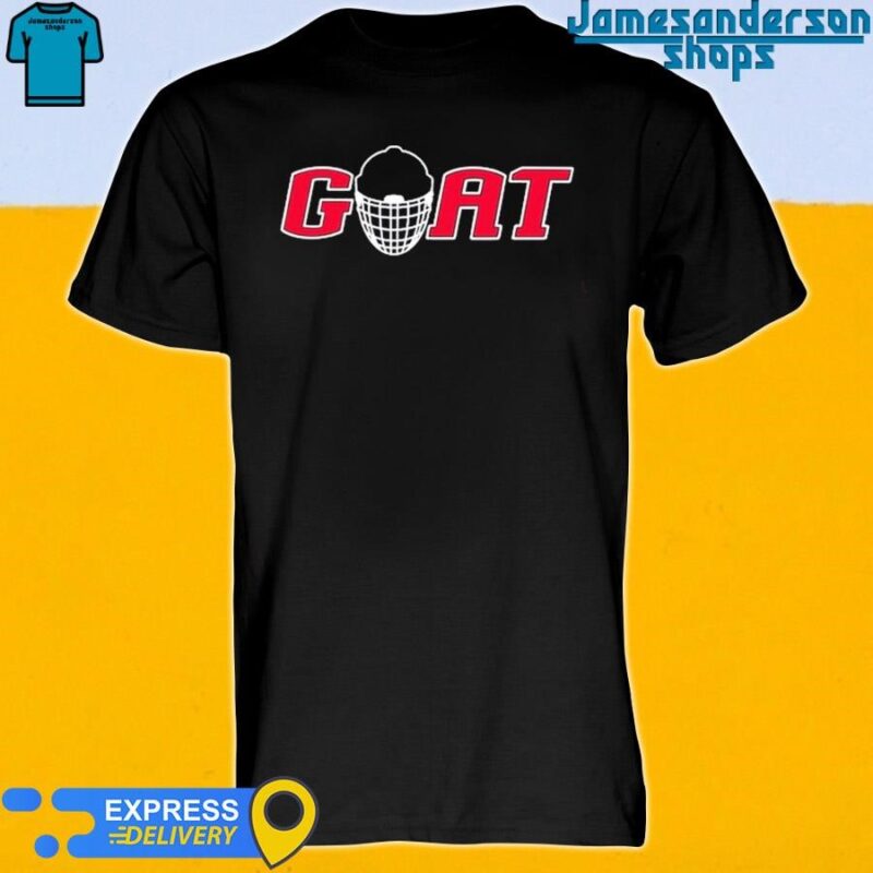 Official Hasek goat helmet shirt