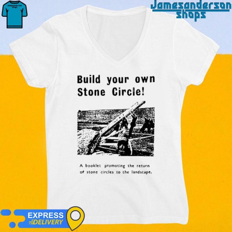 Official Build Your Own Stone Circle V-Neck
