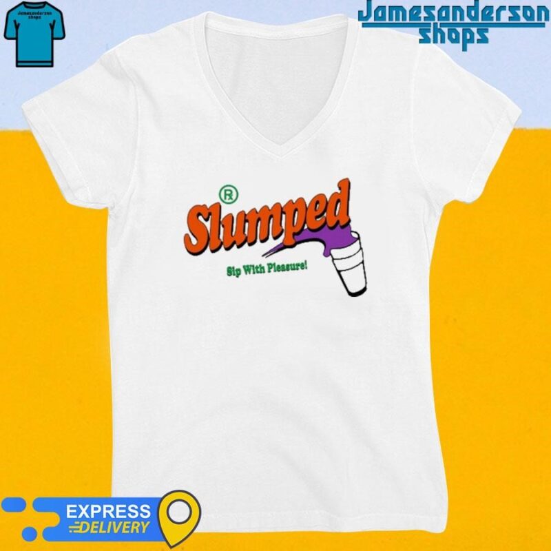 Official Newport Slumped Sip With Pleasure V-Neck