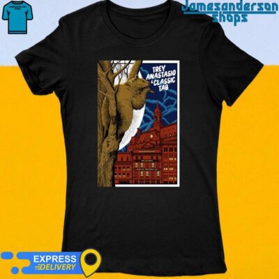 Official Trey Anastasio May 19 2024 MTELUS Montreal QC Poster Women's t-shirt