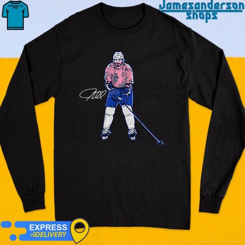 J.T. Miller Arturs Silovs Pink Signature Long Sleeve