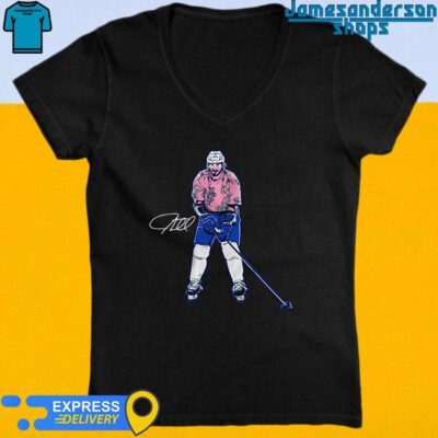 J.T. Miller Arturs Silovs Pink Signature V-Neck