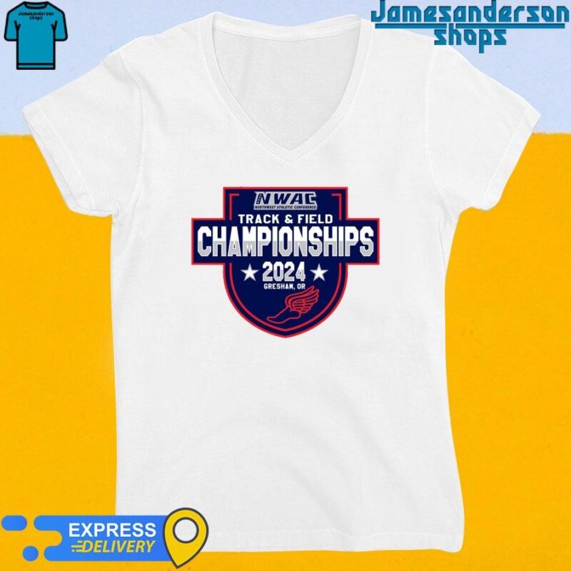 Official 2024 NWAC Track&Field Championships Gresham,OR V-Neck