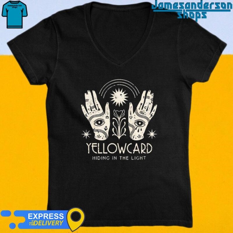Official Yellowcard Hiding In The Light V-Neck