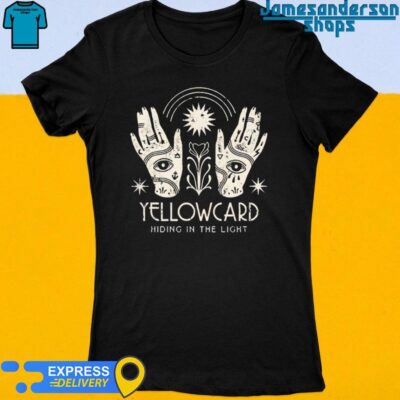 Official Yellowcard Hiding In The Light Women's t-shirt
