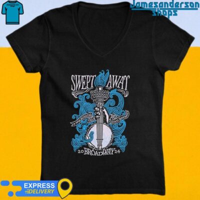 Official The Avett Brothers Swept Away Broadway 2024 V-Neck