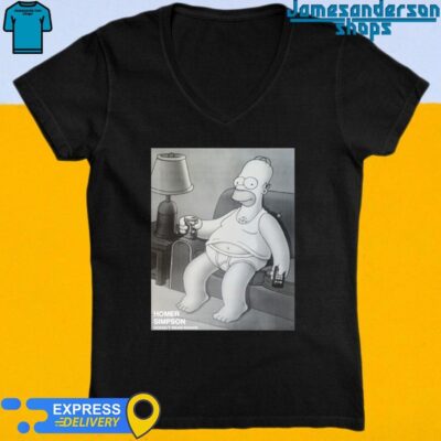 Official Homer Simpson Doesn’t Wear Khakis V-Neck