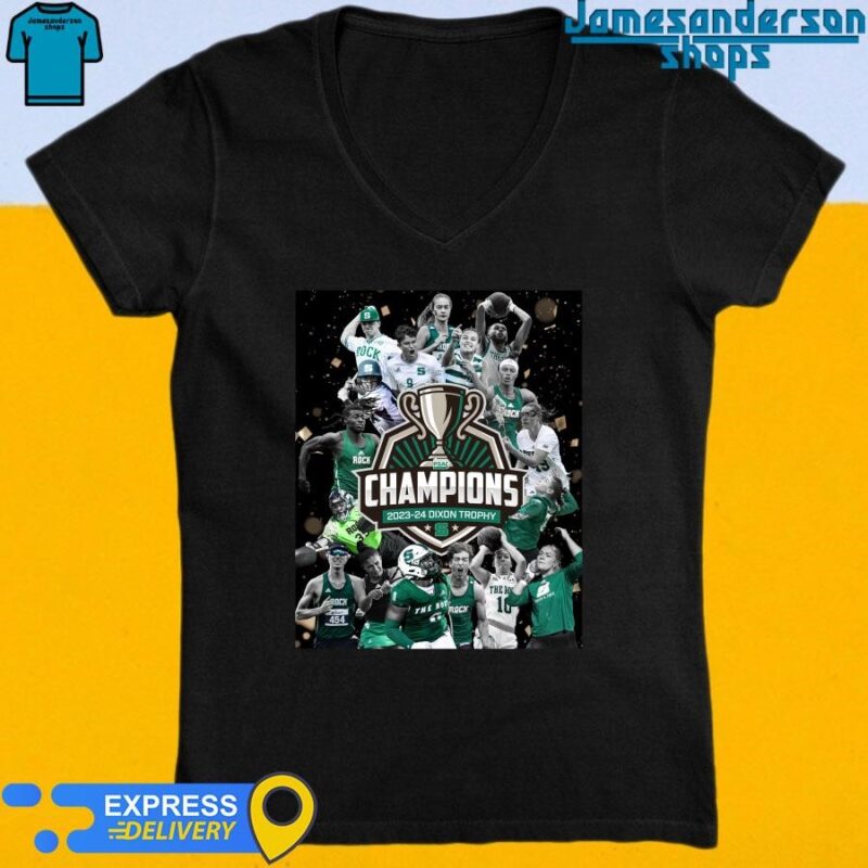 Official The Rock wins 2023-24 PSAC Dixon Trophy Champions Poster V-Neck
