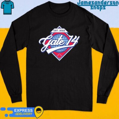 Official Gate 14 Est 2022 Logo Long Sleeve