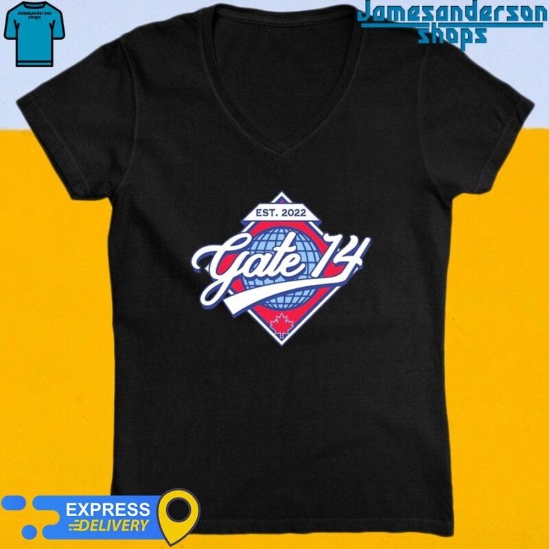 Official Gate 14 Est 2022 Logo V-Neck