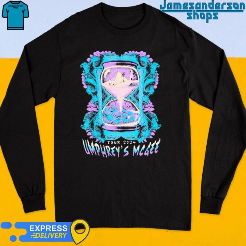 Official Umphrey's McGee Pyramid Hourglass 2024 Tour Long Sleeve