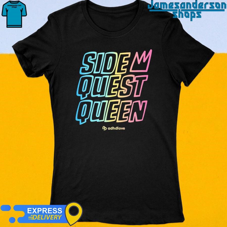 official-rich-pink-side-quest-queen-womens-t-shirt Official Rich Pink Side Quest Queen Women's t-shirt