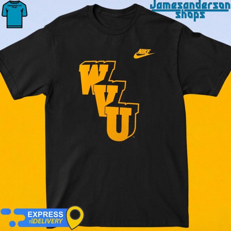 Official West Virginia Mountaineers Nike Blitz Evergreen Legacy Primary Tri-Blend shirt