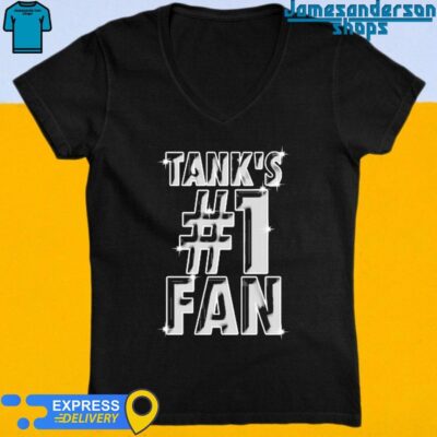 Official Tank's #1 Fan Rematch Me Bitch V-Neck
