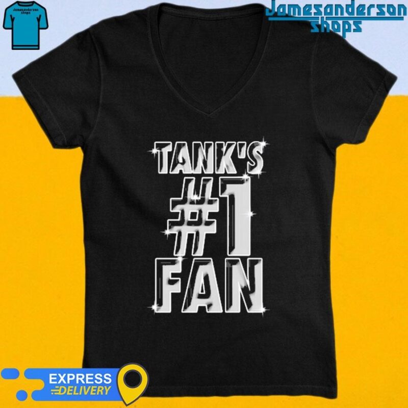 Official Tank's #1 Fan Rematch Me Bitch V-Neck