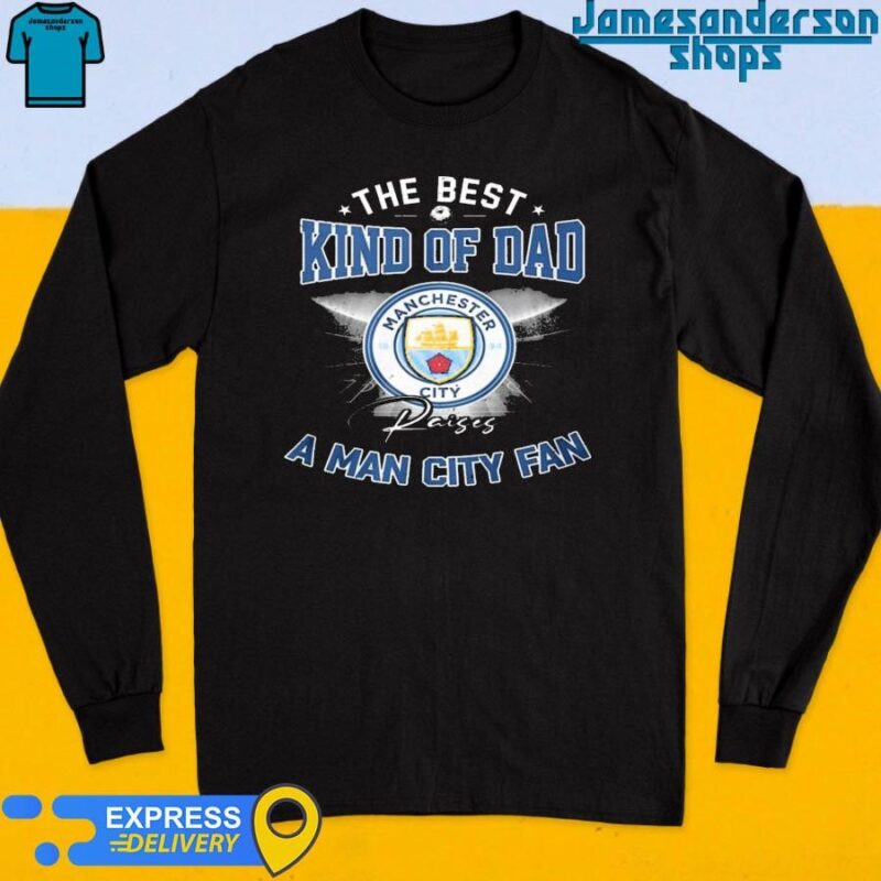 Official Father’s Day Gift for Your Dad Man City Long Sleeve