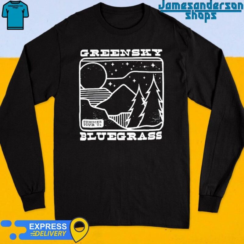 Official Greensky Bluegrass Summer Tour 2024 Long Sleeve