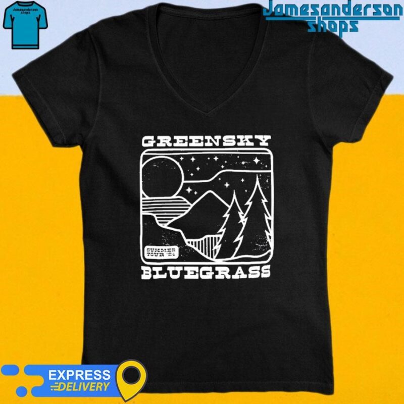 Official Greensky Bluegrass Summer Tour 2024 V-Neck