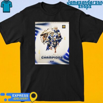 Notre Dame Men's Lacrosse 2024 ACC Tournament Champions All Fight shirt