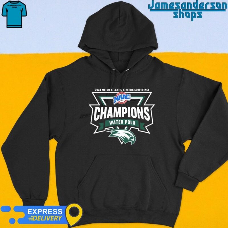 Official Wagner Polo 2024 Metro Atlantic Athletic Conference Champions Hoodie