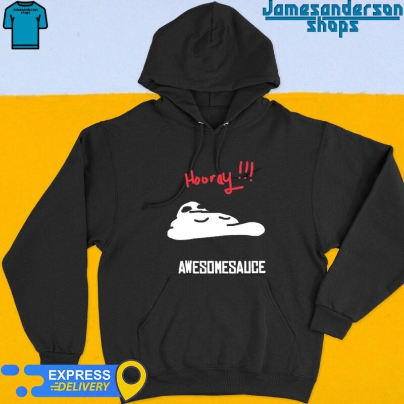 Official Hooray Awesomesauce Hoodie