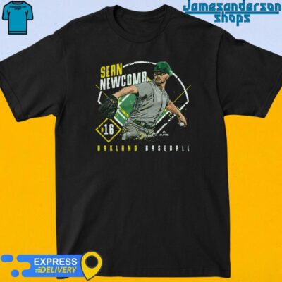 Official Sean Newcomb Oakland Athletics Ballpark shirt