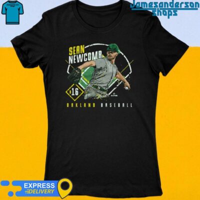 Official Sean Newcomb Oakland Athletics Ballpark Women's t-shirt
