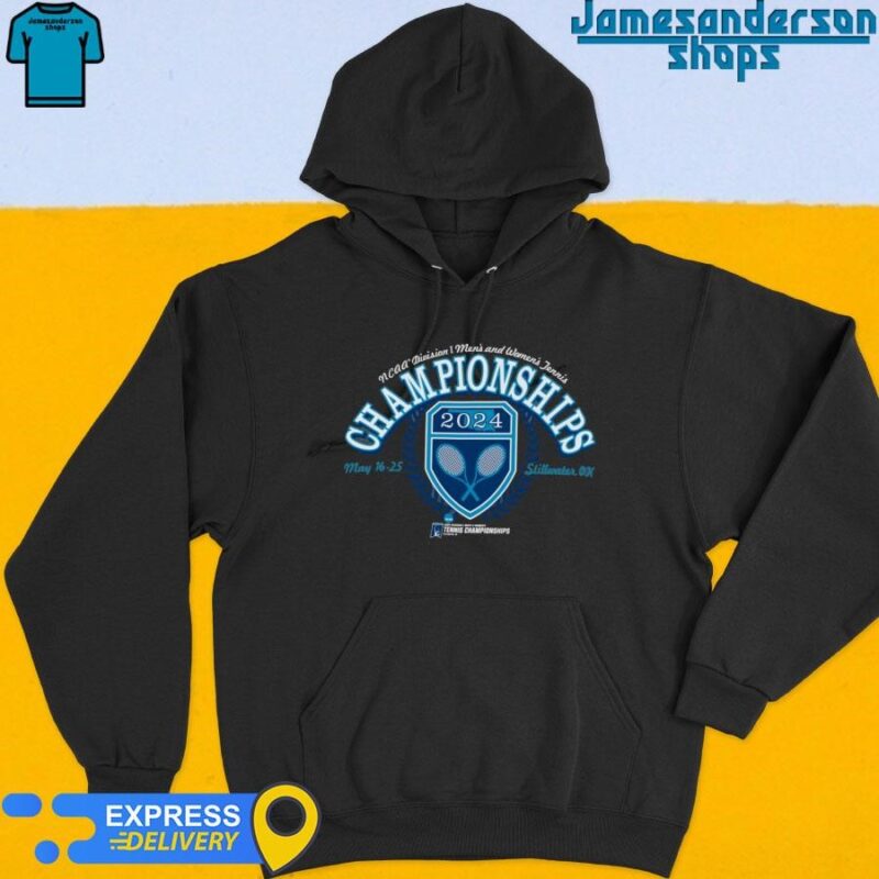 Official 2024 NCAA Division I Men's and Women's Tennis Championships logo Hoodie