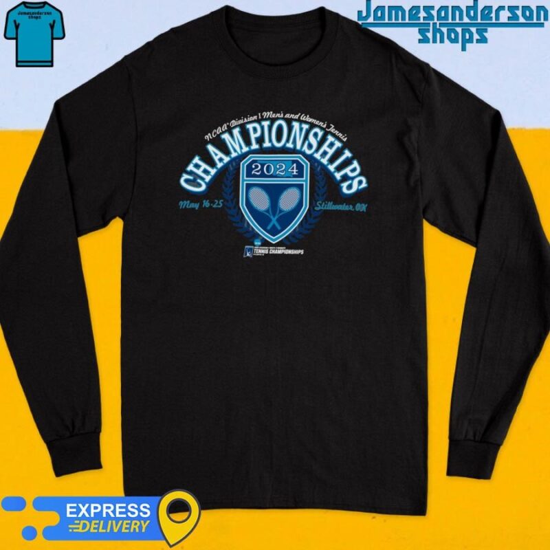 Official 2024 NCAA Division I Men's and Women's Tennis Championships logo Long Sleeve
