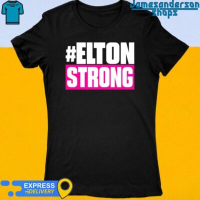 Official Pretty Deadly #Eltonstrong Women's t-shirt