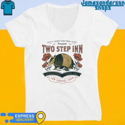 Official Two Step Inn Geogetown Texas Usa V-Neck